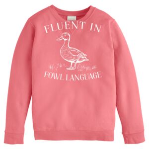 Garment-Dyed Youth Crewneck Sweatshirt Thumbnail