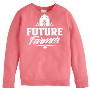 Garment-Dyed Youth Crewneck Sweatshirt Thumbnail