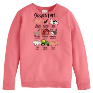 Garment-Dyed Youth Crewneck Sweatshirt Thumbnail