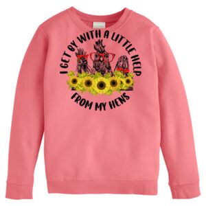 Garment-Dyed Youth Crewneck Sweatshirt Thumbnail