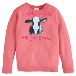 Garment-Dyed Youth Crewneck Sweatshirt Thumbnail