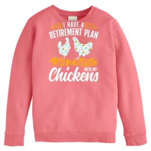 Garment-Dyed Youth Crewneck Sweatshirt Thumbnail