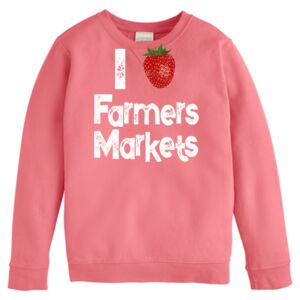 Garment-Dyed Youth Crewneck Sweatshirt Thumbnail