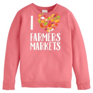 Garment-Dyed Youth Crewneck Sweatshirt Thumbnail