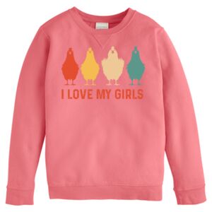 Garment-Dyed Youth Crewneck Sweatshirt Thumbnail