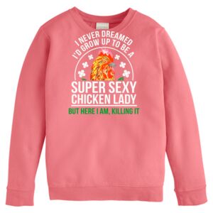 Garment-Dyed Youth Crewneck Sweatshirt Thumbnail