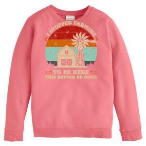 Garment-Dyed Youth Crewneck Sweatshirt Thumbnail