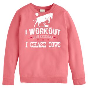 Garment-Dyed Youth Crewneck Sweatshirt Thumbnail