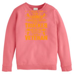 Garment-Dyed Youth Crewneck Sweatshirt Thumbnail