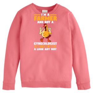Garment-Dyed Youth Crewneck Sweatshirt Thumbnail
