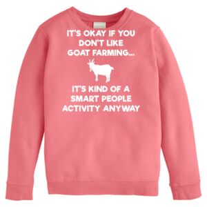 Garment-Dyed Youth Crewneck Sweatshirt Thumbnail