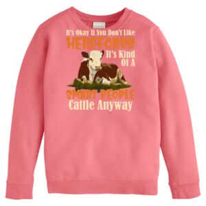Garment-Dyed Youth Crewneck Sweatshirt Thumbnail