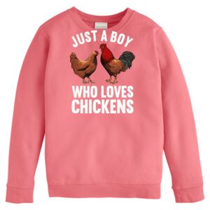 Garment-Dyed Youth Crewneck Sweatshirt Thumbnail