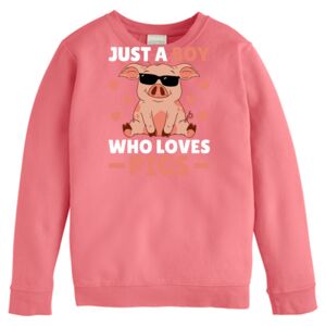 Garment-Dyed Youth Crewneck Sweatshirt Thumbnail