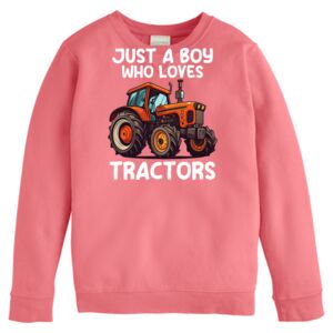 Garment-Dyed Youth Crewneck Sweatshirt Thumbnail