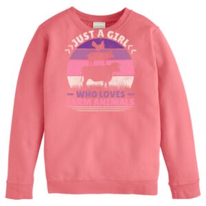 Garment-Dyed Youth Crewneck Sweatshirt Thumbnail