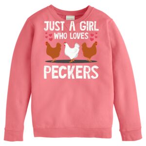 Garment-Dyed Youth Crewneck Sweatshirt Thumbnail