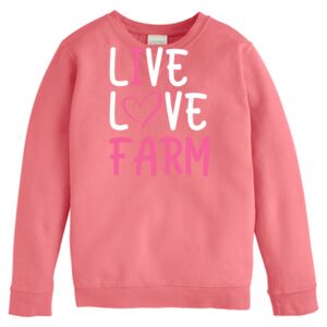 Garment-Dyed Youth Crewneck Sweatshirt Thumbnail