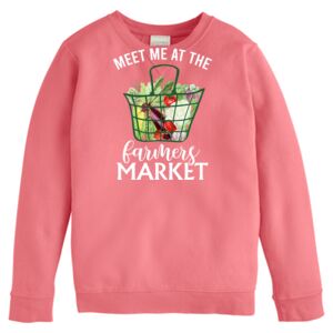 Garment-Dyed Youth Crewneck Sweatshirt Thumbnail