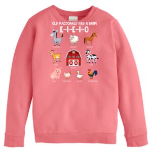 Garment-Dyed Youth Crewneck Sweatshirt Thumbnail