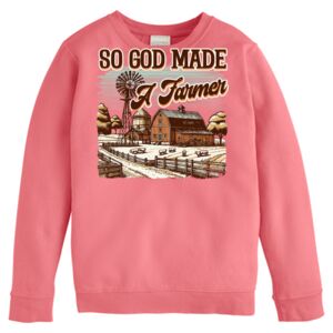 Garment-Dyed Youth Crewneck Sweatshirt Thumbnail
