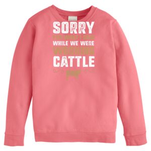 Garment-Dyed Youth Crewneck Sweatshirt Thumbnail