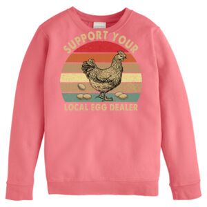 Garment-Dyed Youth Crewneck Sweatshirt Thumbnail