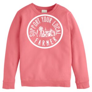 Garment-Dyed Youth Crewneck Sweatshirt Thumbnail