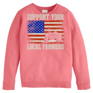 Garment-Dyed Youth Crewneck Sweatshirt Thumbnail