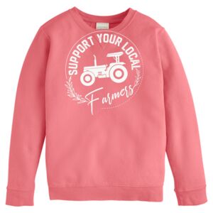 Garment-Dyed Youth Crewneck Sweatshirt Thumbnail
