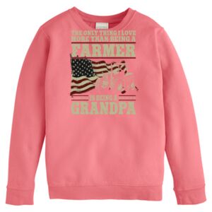 Garment-Dyed Youth Crewneck Sweatshirt Thumbnail