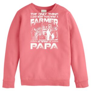 Garment-Dyed Youth Crewneck Sweatshirt Thumbnail