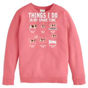 Garment-Dyed Youth Crewneck Sweatshirt Thumbnail