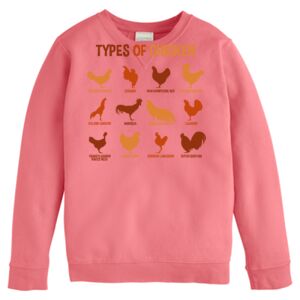 Garment-Dyed Youth Crewneck Sweatshirt Thumbnail