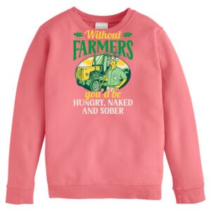 Garment-Dyed Youth Crewneck Sweatshirt Thumbnail