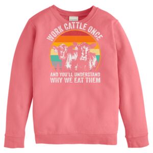 Garment-Dyed Youth Crewneck Sweatshirt Thumbnail
