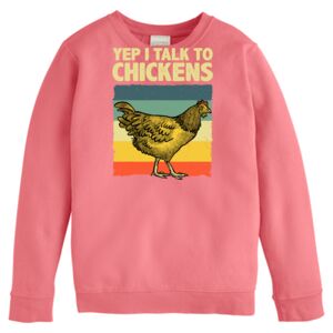 Garment-Dyed Youth Crewneck Sweatshirt Thumbnail