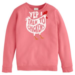 Garment-Dyed Youth Crewneck Sweatshirt Thumbnail