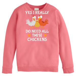 Garment-Dyed Youth Crewneck Sweatshirt Thumbnail