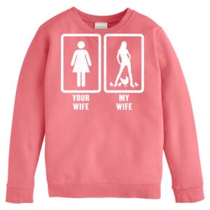 Garment-Dyed Youth Crewneck Sweatshirt Thumbnail