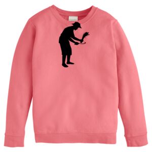 Garment-Dyed Youth Crewneck Sweatshirt Thumbnail