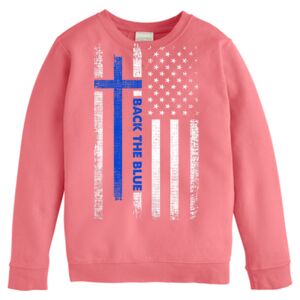 Garment-Dyed Youth Crewneck Sweatshirt Thumbnail