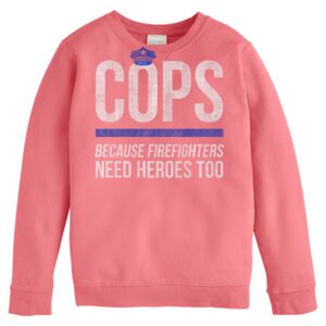 Garment-Dyed Youth Crewneck Sweatshirt Thumbnail