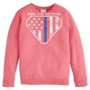 Garment-Dyed Youth Crewneck Sweatshirt Thumbnail