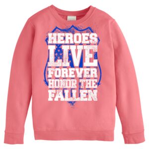 Garment-Dyed Youth Crewneck Sweatshirt Thumbnail