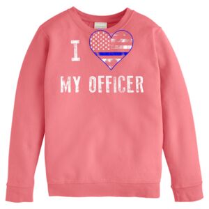 Garment-Dyed Youth Crewneck Sweatshirt Thumbnail