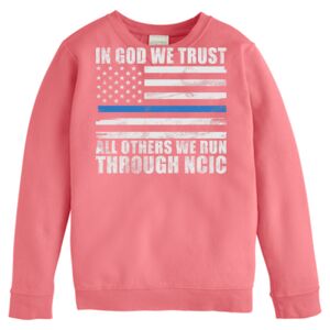 Garment-Dyed Youth Crewneck Sweatshirt Thumbnail