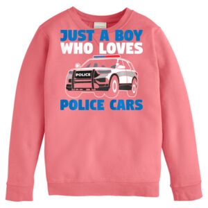 Garment-Dyed Youth Crewneck Sweatshirt Thumbnail