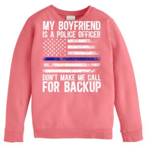 Garment-Dyed Youth Crewneck Sweatshirt Thumbnail