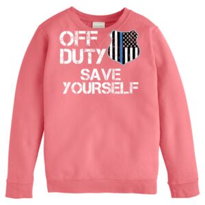 Garment-Dyed Youth Crewneck Sweatshirt Thumbnail